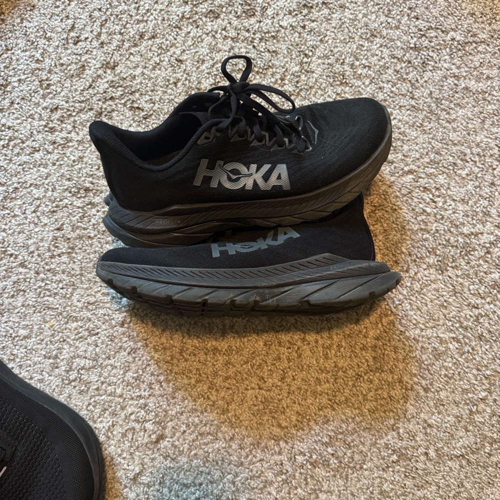 Hoka Men's Black Athletic Shoes - Picture 2 of 10